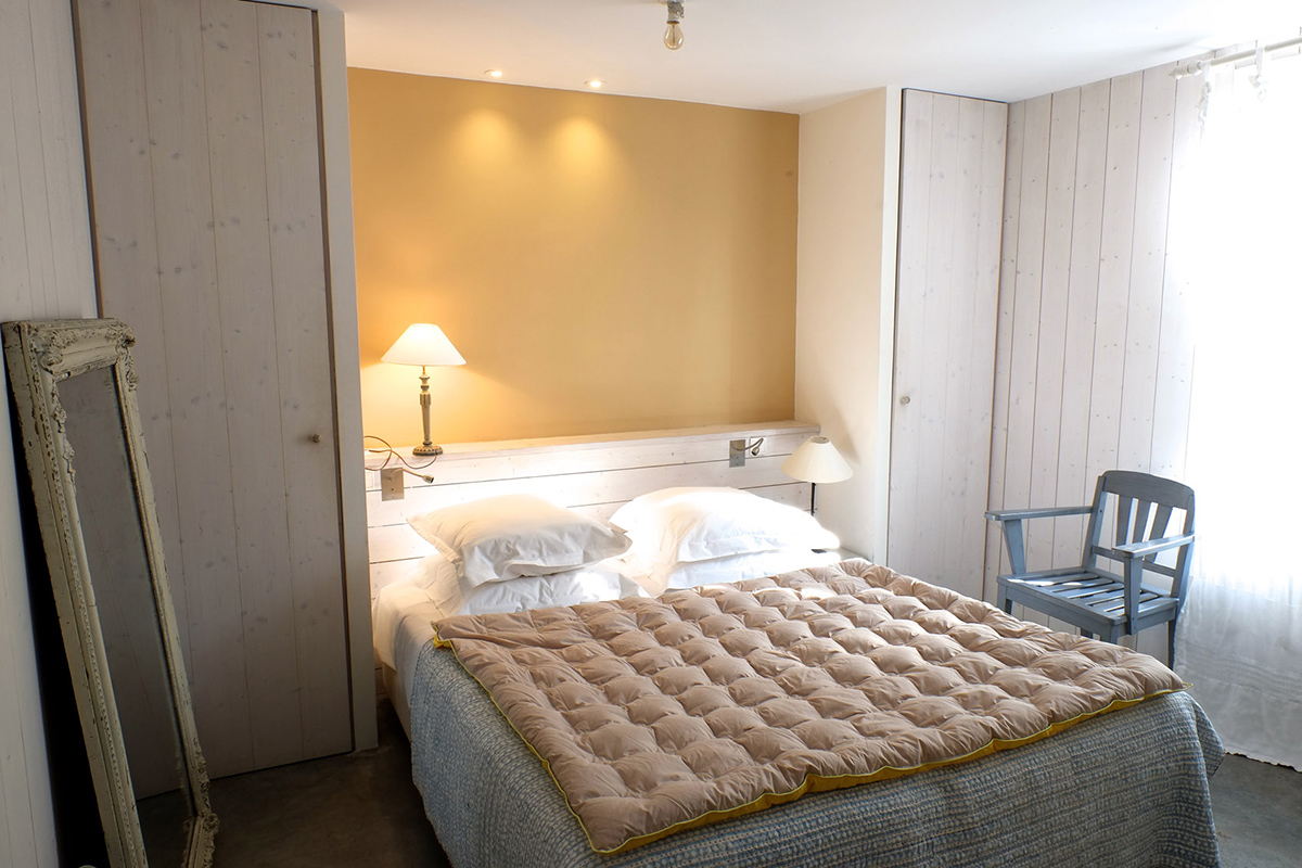 Classic room with double bed Room with view of venelle Ile de Ré - Hotel Le Senechal