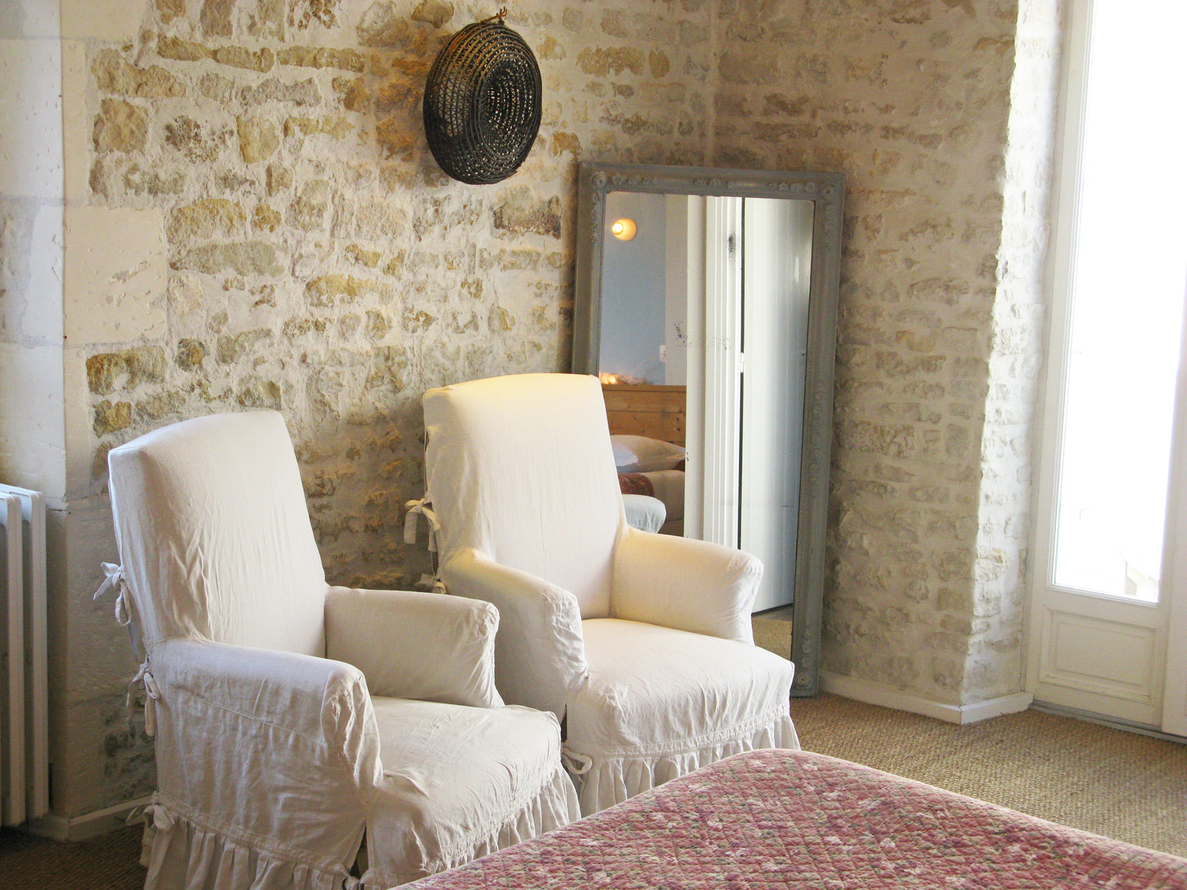 Armchair in comfort room - Hotel 3 * Le Senechal Ile de Ré
