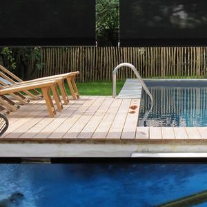 Terrace and pool in Ile de Ré - Hotel Le Sénéchal