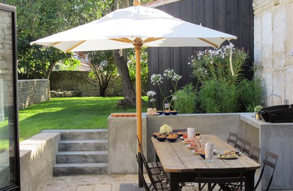 Terrace Luxury Villa Charente Maritime - Hotel le Sénéchal