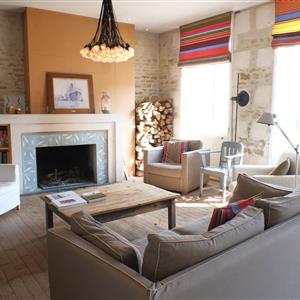 Room Living Room Ars - Hotel Le Senechal