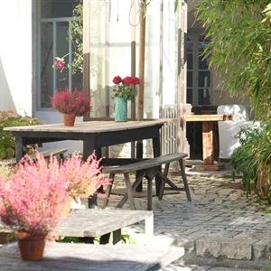 Flower terrace - Hotel Le Senechal